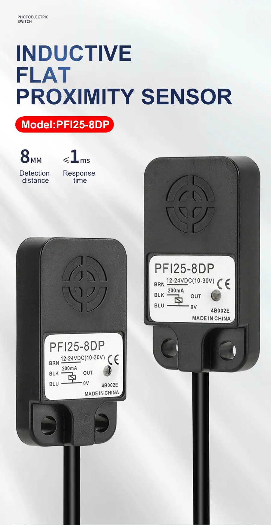 1.PFI Series Rectangular Inductive Flat Type Proximity Sensors.jpg
