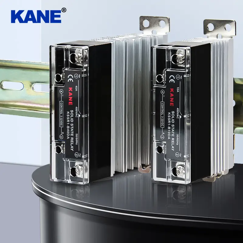 超薄DIN導軌安裝式固態繼電器